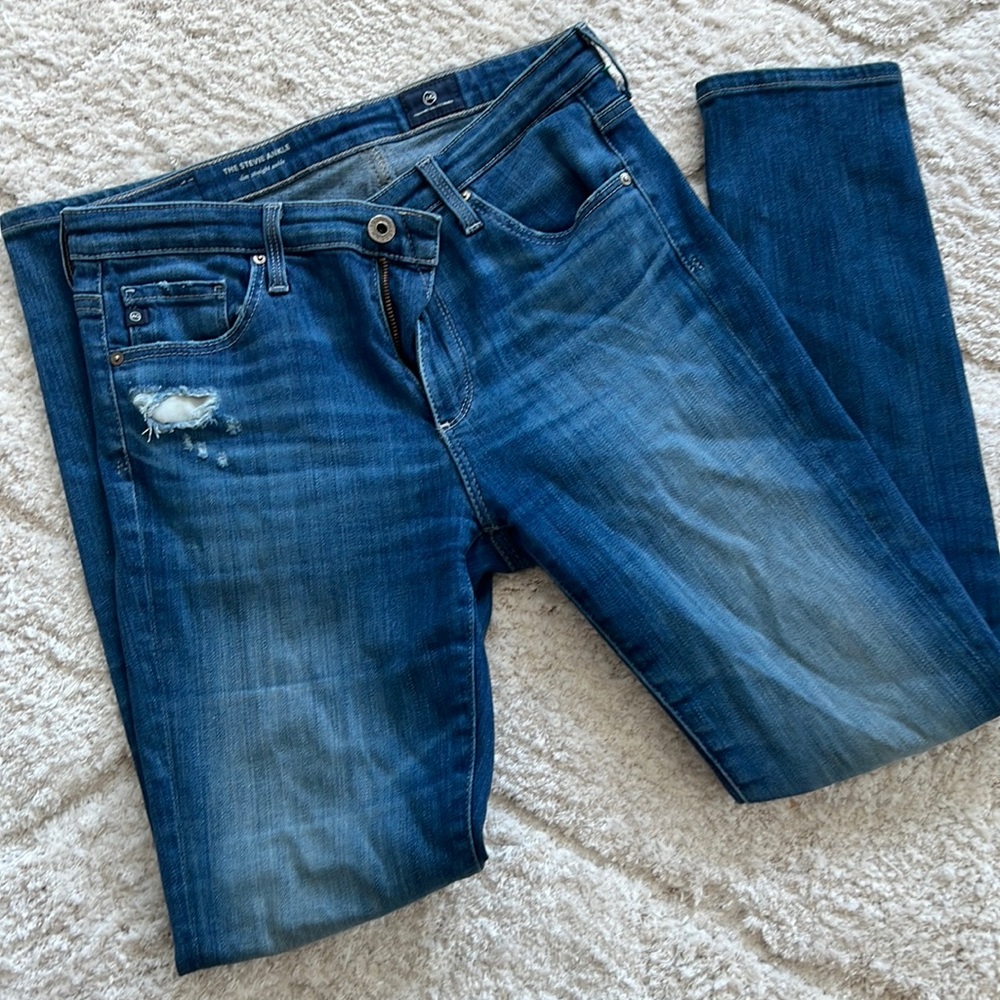 AG Adriano Goldschmeid Stevie Straight Ankle 26R